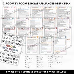 ADHD cleaning cards, Room by room deep cleaning, Kitchen Deep Clean
Pantry Deep Clean
Living Room Deep Clean
Bedroom Deep Clean
Bathroom Deep Clean
Office Deep Clean
Garage Deep Clean
Basement Deep Clean
Storage Deep Clean
Playroom Deep Clean
Laundry Deep Clean
Entryway Deep Clean
Outdoor Deep Clean
Refrigerator/Freezer Deep Clean
Stove & Oven Deep Clean
Dishwasher Deep Clean
Windows & Curtains Deep Clean
Floor Deep Clean
Car Deep Clean