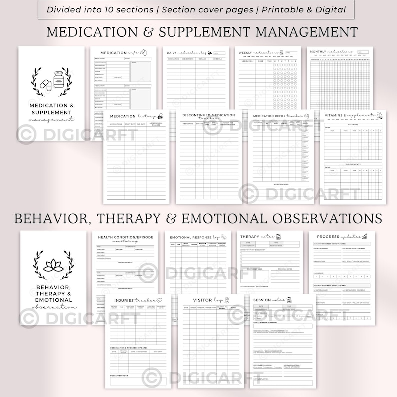 Caregiver Planner binder Printable,Caregiver Daily Log plus vital,Elder Caregiving journal a4,Home health care service forms,Medical tracker templates,caregiver daily weekly checklist,Caregiving Daily duties sign off,Caregiving workbook,Senior care at home planner,home care plan templates Pdf,Digital Caregiving journal planner,Caregiver binder,Caregiving checklist,Caregiver Responsibilities,Monthly Medication tracker,Symptom tracker,Daily pain tracker,Chronic pain tracker,Migrain tracker