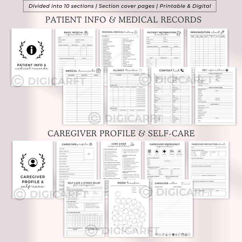Caregiver Planner binder Printable,Caregiver Daily Log plus vital,Elder Caregiving journal a4,Home health care service forms,Medical tracker templates,caregiver daily weekly checklist,Caregiving Daily duties sign off,Caregiving workbook,Senior care at home planner,home care plan templates Pdf,Digital Caregiving journal planner,Caregiver binder,Caregiving checklist,Caregiver Responsibilities,Monthly Medication tracker,Symptom tracker,Daily pain tracker,Chronic pain tracker,Mood tracker