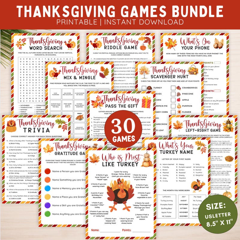 Scavenger Hunt Cards Game - Etsy