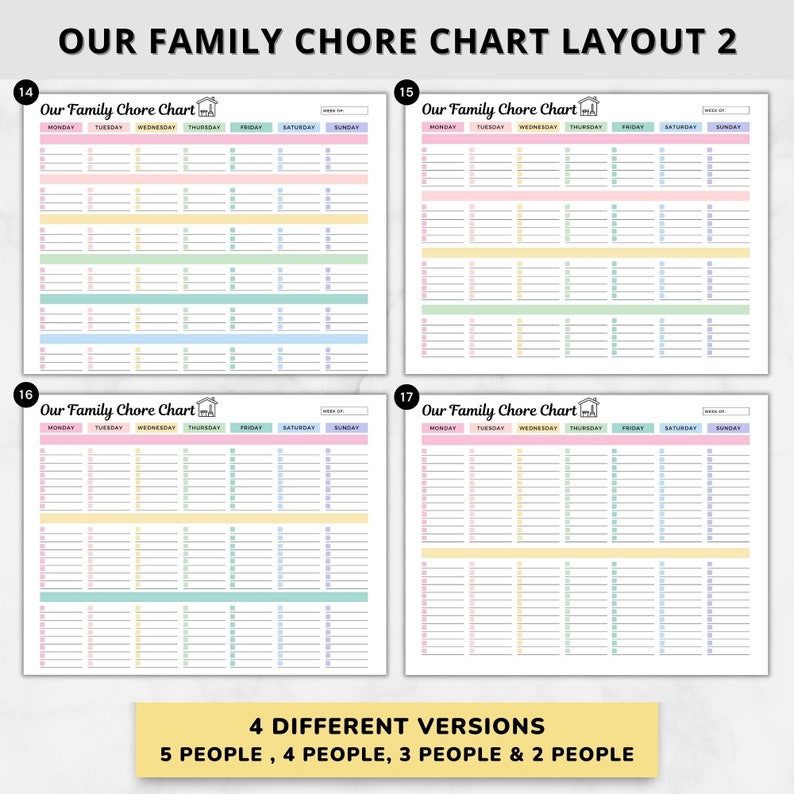 ultimate-cleaning-schedule-bundle-editablecleaning-planner-etsy
