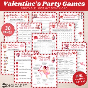 Pacote de jogos para o Dia dos Namorados para imprimir, Curiosidades sobre o Dia dos Namorados, Jogos românticos de Dia dos Namorados para casais adultos, Pictionary de emojis do Dia dos Namorados, Jogo da velha