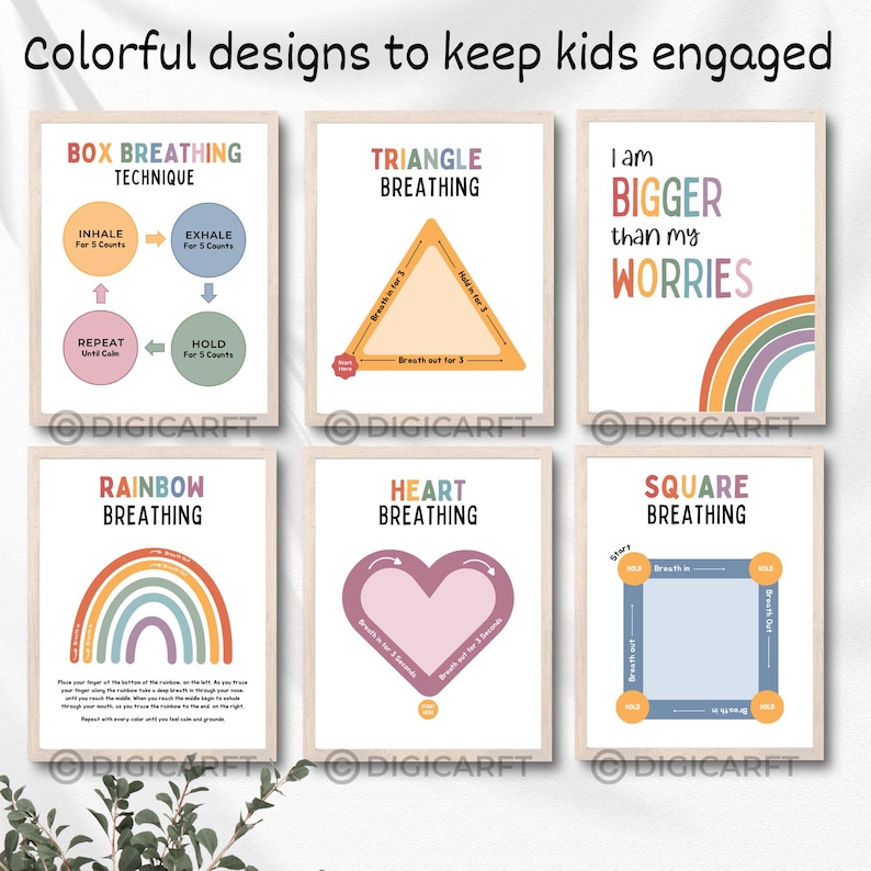 Calm down corner poster decor for kids room,calming corner classroom posters bundle,Coping skills,Circle of control,counselling room mental health emotional wellness banner,classroom calm down corner prints,Educational Wall art,Rainbow breathing classroom set,positive affirmation poster Teens,Calming strategies visuals printable Digital download, Be kind poster, How are you feeling poster, How big is my Problem Decor poster, Circle of control poster