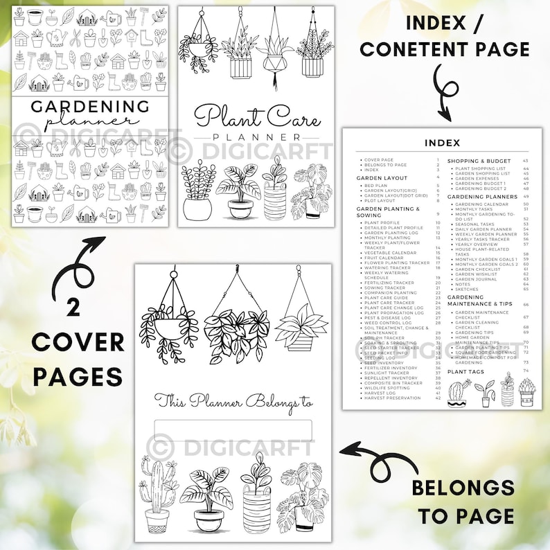 Printable garden planner,Gardening planner printable,plant care journal,vegetable calendar,Flower calendar,planting planner,garden journal and plannergarden planner journal digital,indoor plant watering schedule,house plant care planner,gardening logbook,Garden organiser,Plant care planner printable, Plant care Tracker, house plant planner,Plant care planner Bundle PDF, Plant journal,Plant profile, Watering schedule