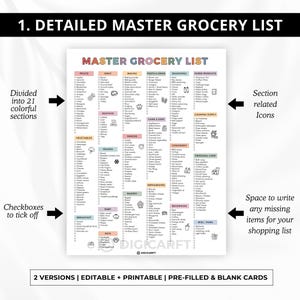 master grocery checklist,
editable grocery template,
weekly grocery list pdf,
digital food shopping list,
simple grocery list a4,
grocery planner printable,
grocery shopping tracker,
pantry grocery checklist,
boho grocery list design,
grocery list with icons,
organized grocery planner,
meal prep grocery list,
family grocery checklist