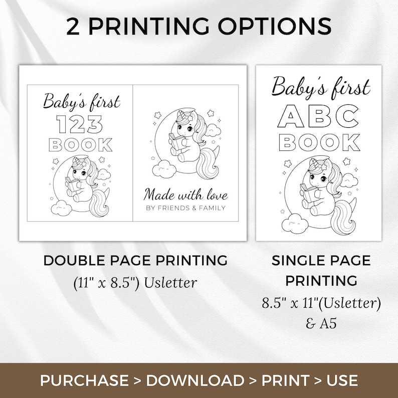 Abc baby shower coloring book printable,Baby's first abc alphabet book,Babyshower abc coloring book,Baby shower activity and games kit kids image 10