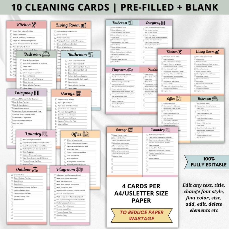 ADHD Cleaning Planner, ADHD Cleaning Bundle, Editable Cleaning Planner, Home Cleaning Schedule, Cleaning Checklist, Daily Cleaning, Weekly Cleaning, Monthly Cleaning, Declutter Planner, Decluttering Checklist, Family Chore Chart, Household Planner, Home Organization, ADHD Planner, Cleaning Routine, Cleaning Binder, Chore Chart, GoodNotes Planner, Printable Planner, Digital Download, Home Management, Cleaning Tracker, Printable PDF, Instant Download, House Cleaning Plan