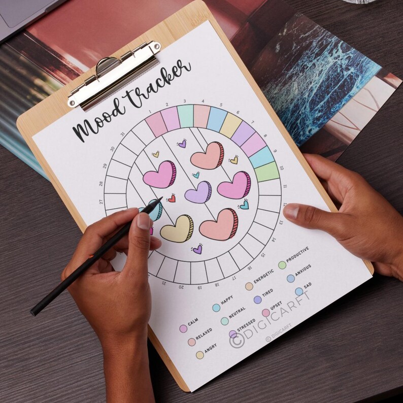 Monthlydigitalwellnessmoodlog,2025emotionandhabitcircleplanner,Moodcirclebulletjournalinsert,Habittrackermonthlymoodtemplate,Monthlymoodchartdigitalplanner,Heart Mood tracker