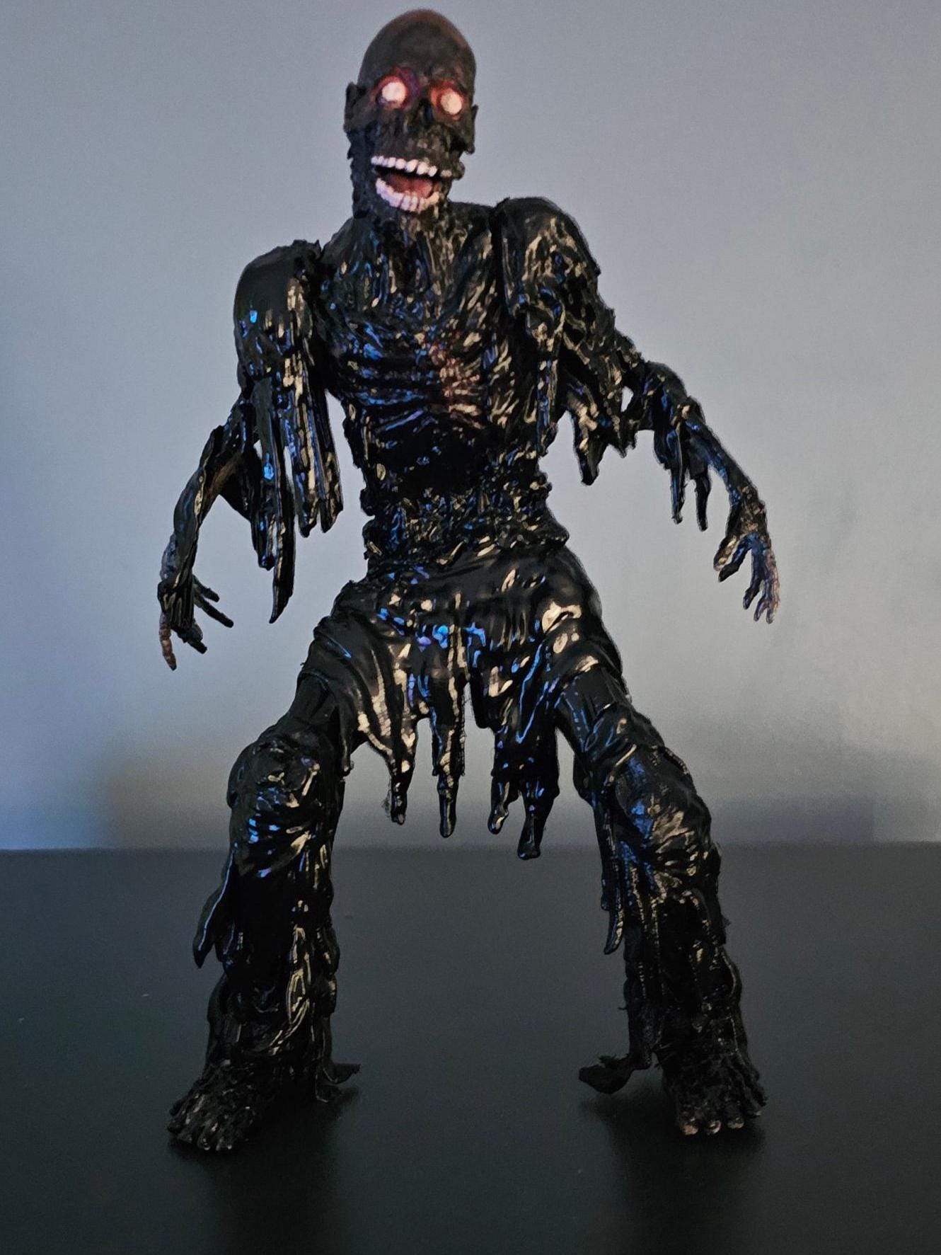 Tarman Figure Display Return Of The Living Dead 245 Trioxin Barrel ...