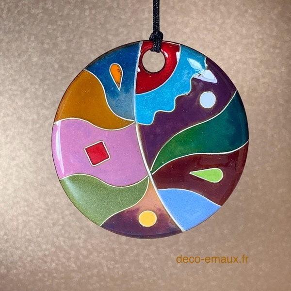 Pendentif multicolole