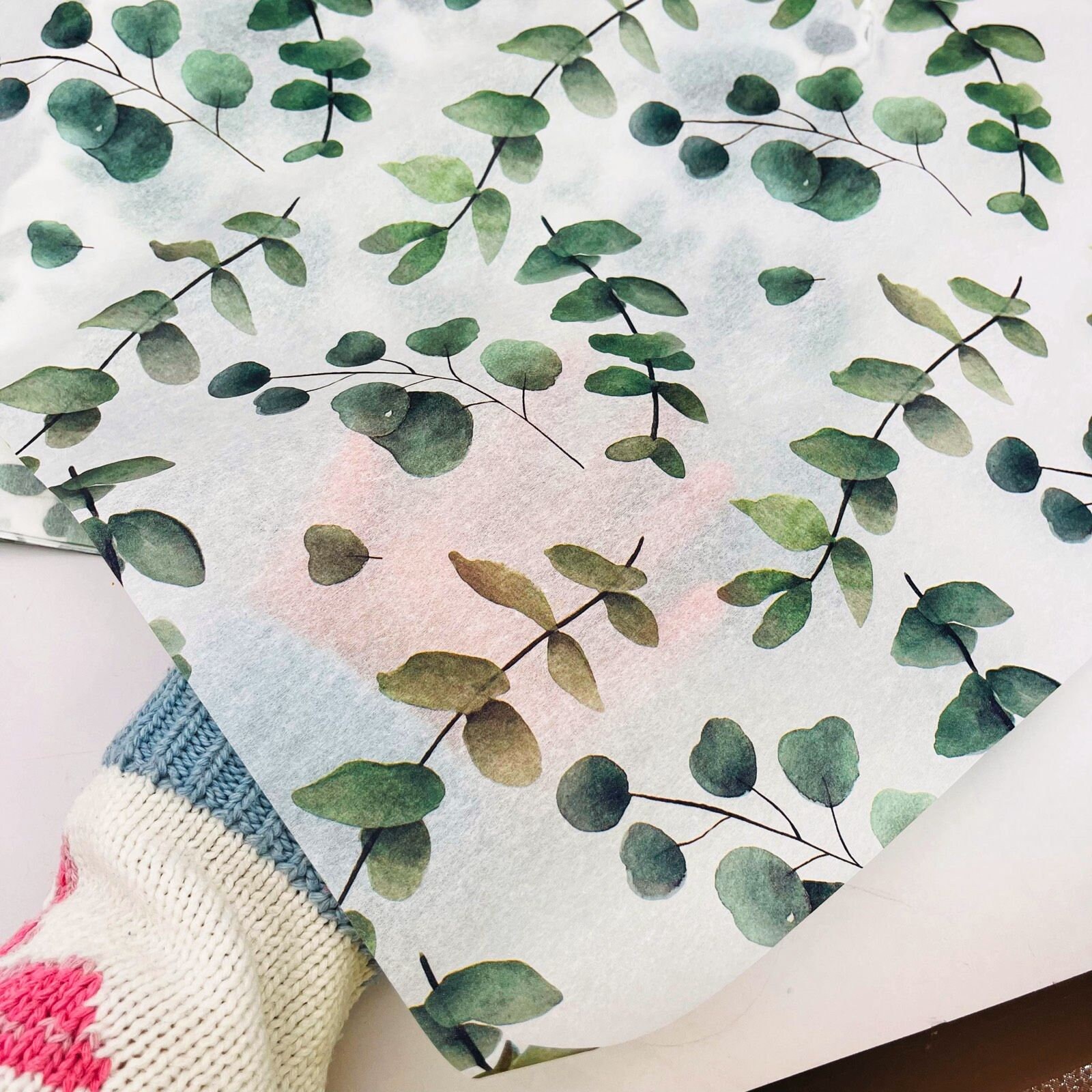 Emerald Green Tissue Paper Squares, Bulk 10 Sheets, Premium Gift