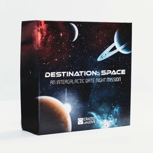 Space-Themed Date Night Box Destination: Space Challenge, Valentines Day, Bridal Shower Anniversary Present, Adventure Game for Couples image 6