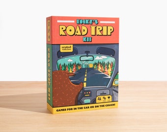 Lucky's Road Trip Kit - Family Games for on the Road, Travel Game