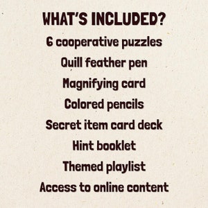 Escape Room Mystery Game Puzzles, Mystery, Crime Solving Kit, Date Night Box, Activities, Cabinet of Curiosities, families, Couples image 7