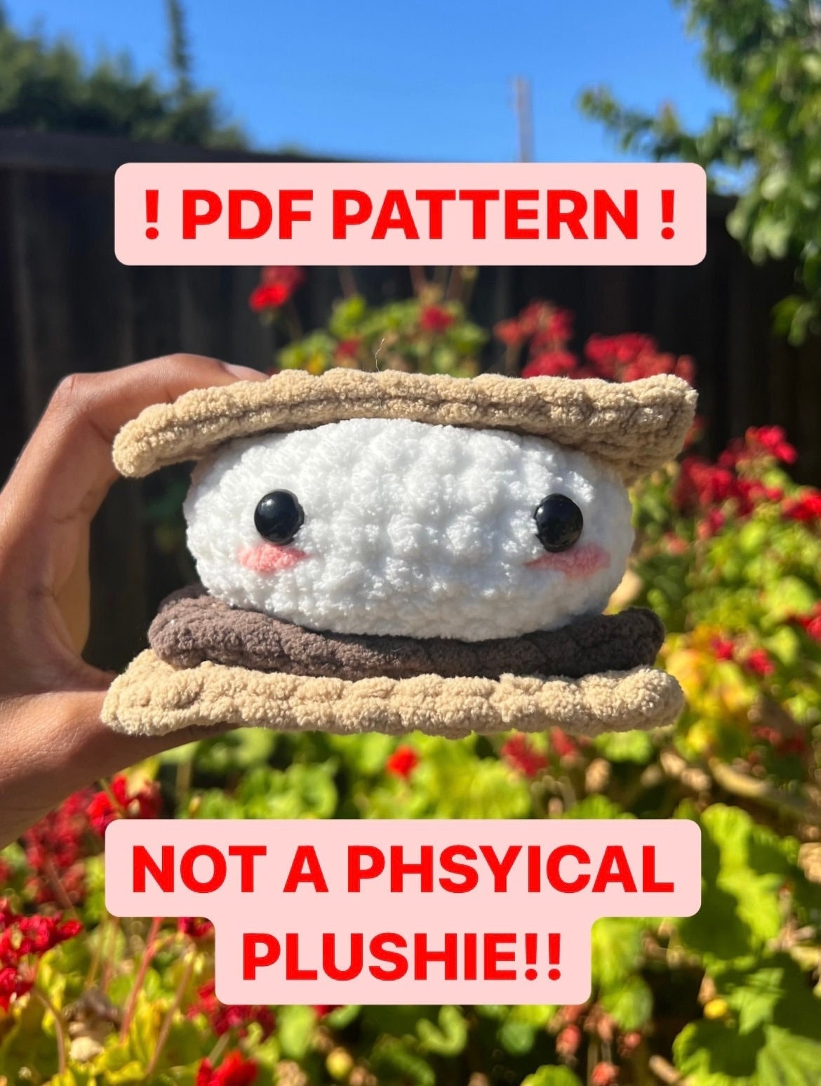 Smore Pattern Crochet S'more PATTERN - Etsy