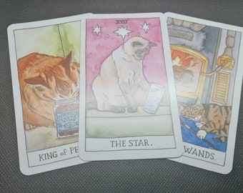 3 Card Tarot Reading - Cat Tarot Deck