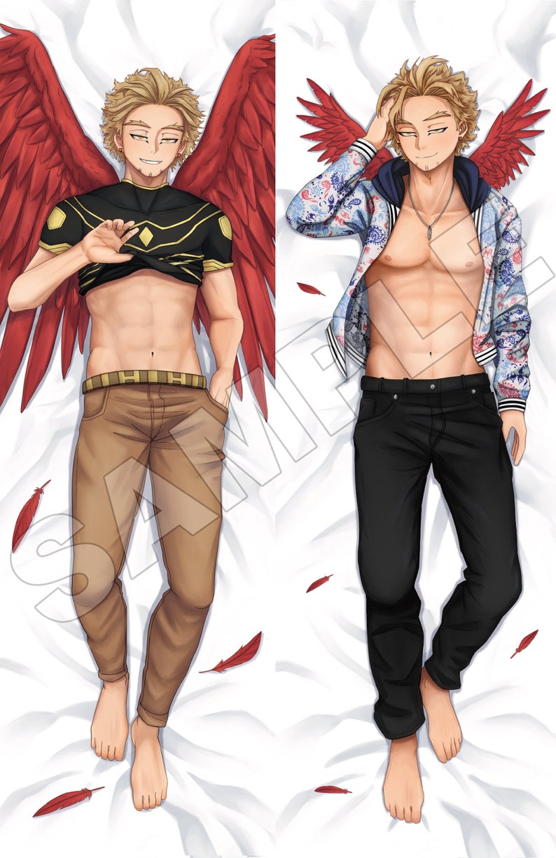 Hawks My Hero Academia / Keigo Takami Body Pillow Dakimakura Etsy