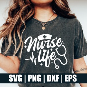 Nurse Life SVG PNG Nurse Svg Nurse Png Nurse Week Svg - Etsy