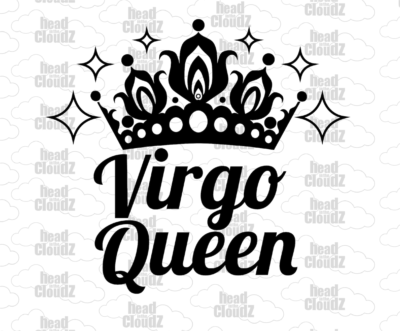 Virgo Queen / Instant Digital Download / Zodiac Queen / Etsy
