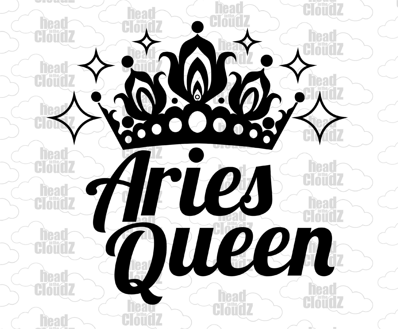 Aries Queen Instant Digital Download Zodiac Queen Etsy