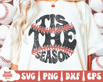 Tis The Season SVG | Tis The Season Png | Baseball Season Svg | Baseball Season Png | Softball Season Svg | Softball Season | Baseball Vibes