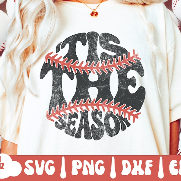 Tis The Season SVG | Tis The Season Png | Baseball Season Svg | Baseball Season Png | Softball Season Svg | Softball Season | Baseball Vibes