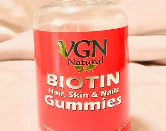 Biotin Hair, Skin and Nails Gummies