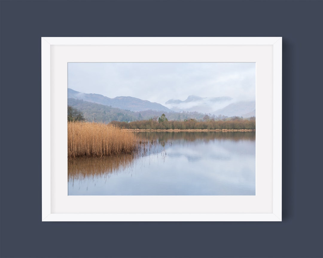 Elterwater, Lake District Wall Art Print, Gallery Quality Etsy