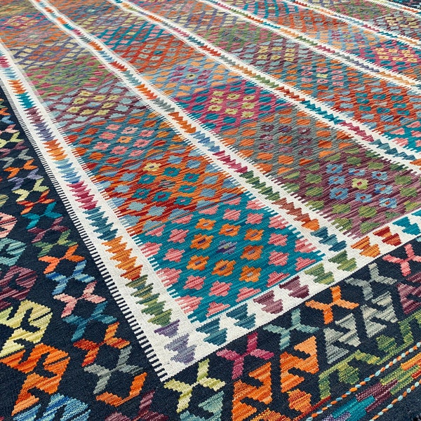 Afghan Kilim Rug Etsy