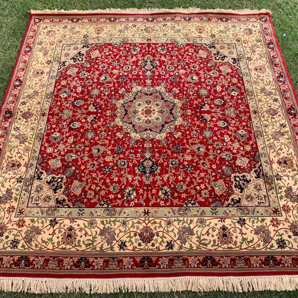 7x7 Square Rug Etsy
