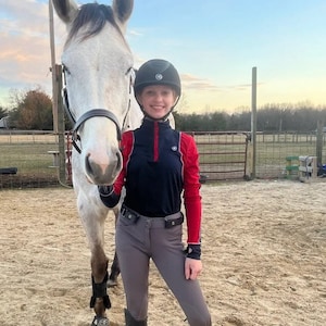 Kids Equestrian Belt - Elastic Belt, No Belt Buckle, Adjustable Belt, Stretch Belt
