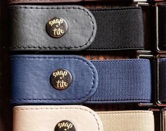 Elastic Belt, No Belt Buckle, Comfortable Belt, Stretch Belt for