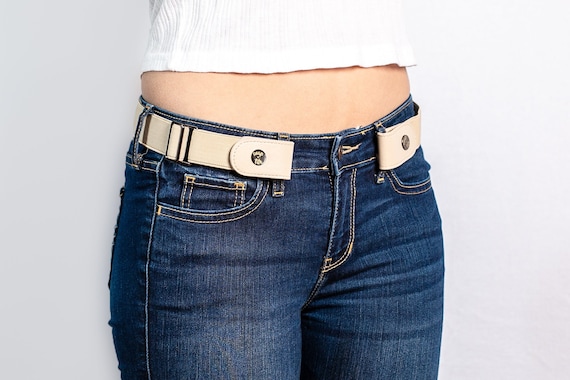 Pants Waist Shrink Clip Buckle-Free Waist Belt Tighten Pants
