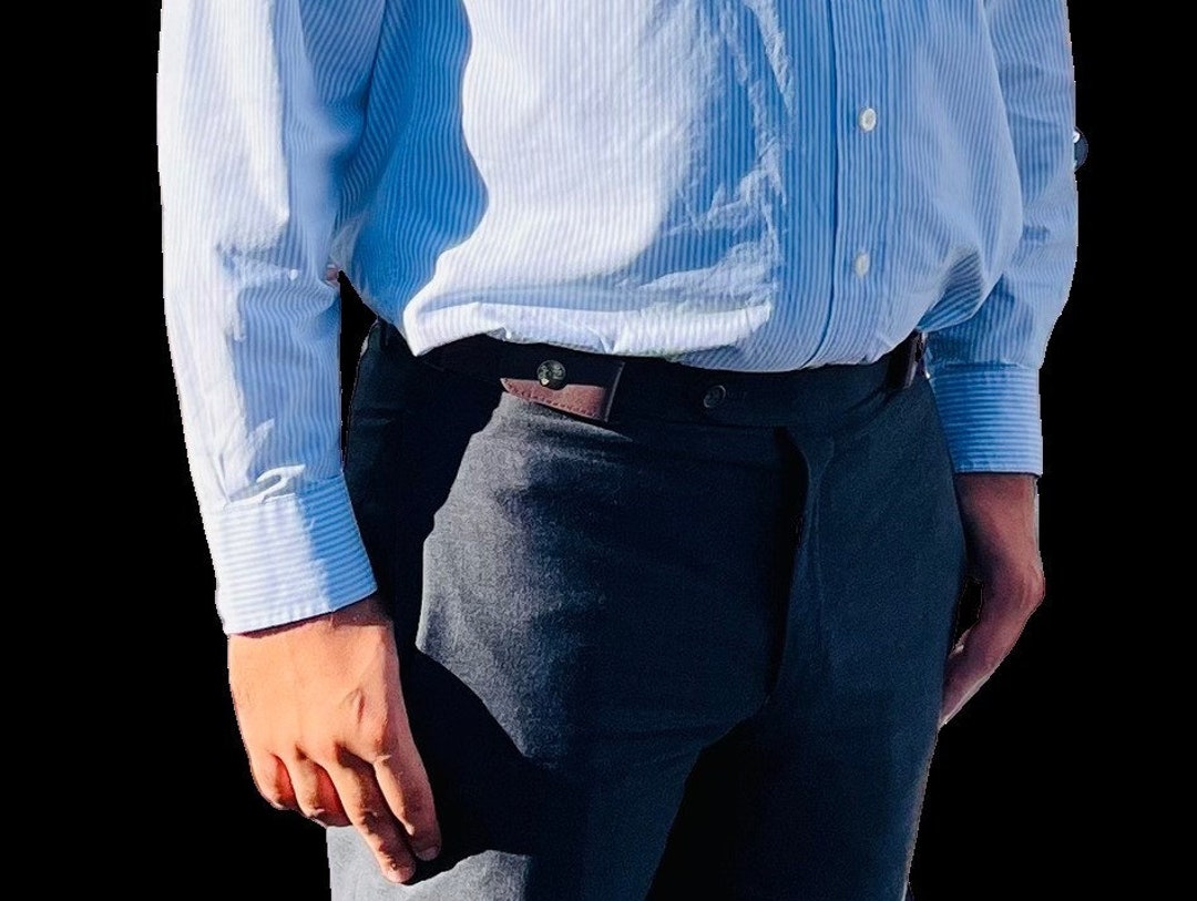 mens belt that doesn t dig into belly