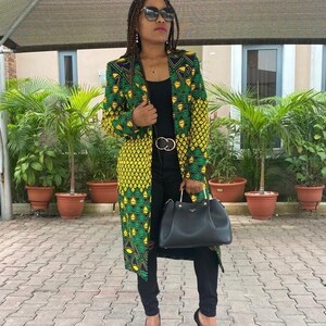 Latest ankara jacket for cheap ladies