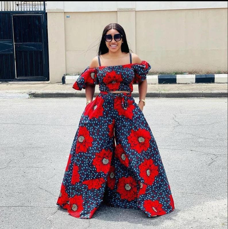 Two piece hot sale flowy pants