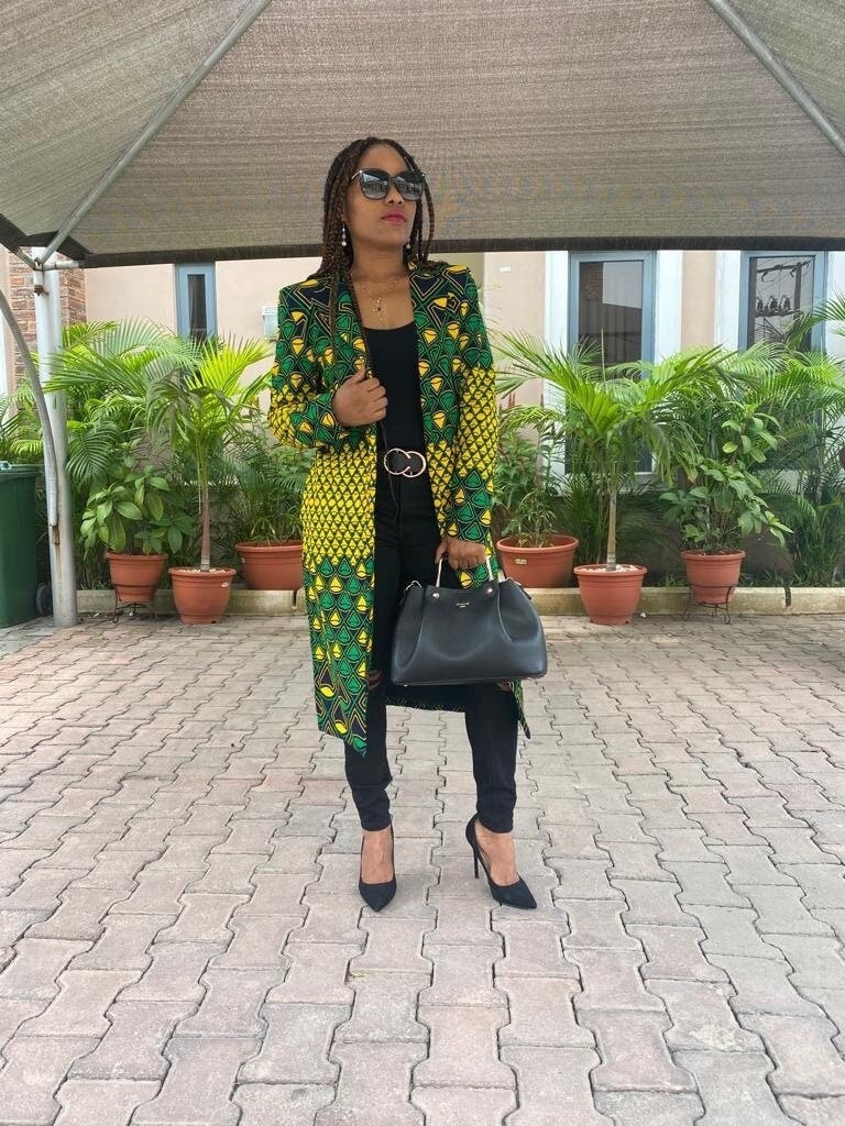 Female ankara clearance jacket