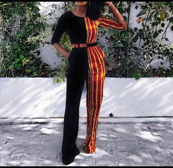 African Print Jumpsuit for Stylish Women
