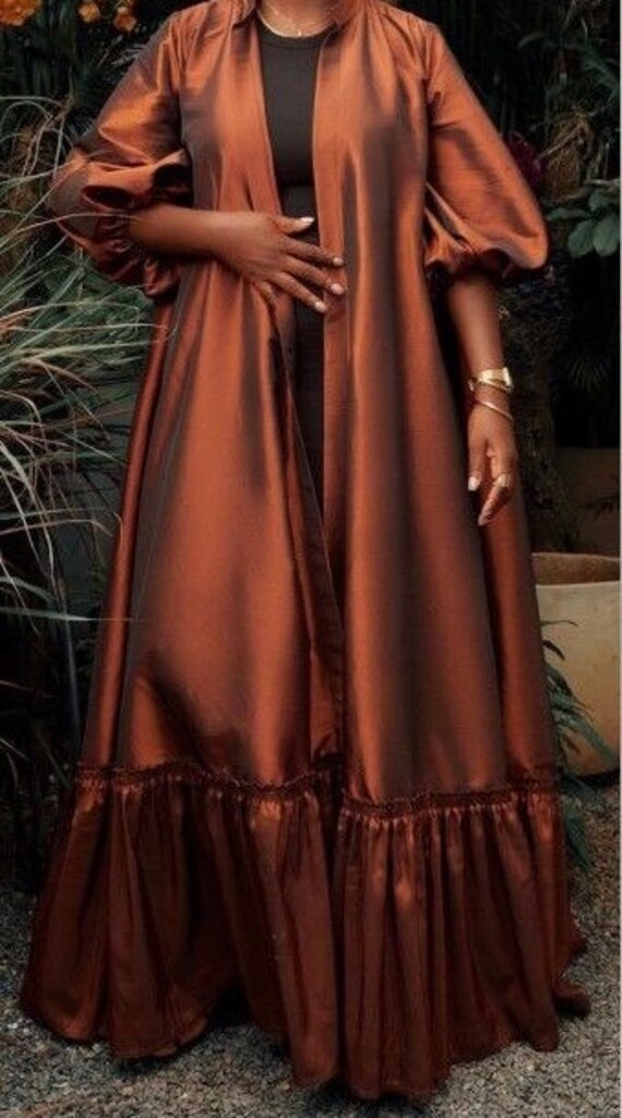 Short jacket best sale on gown