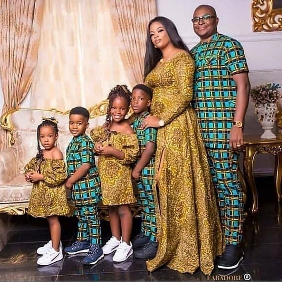 African Matching Family Outfit Mens Senator Wear African Formal