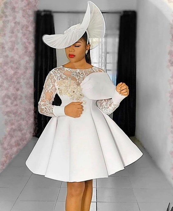 Milla Nova 1000-9 Long Sleeve White Evening Dress HK | DBR Weddings