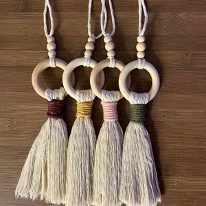 Macrame oil diffuser - car - bedroom