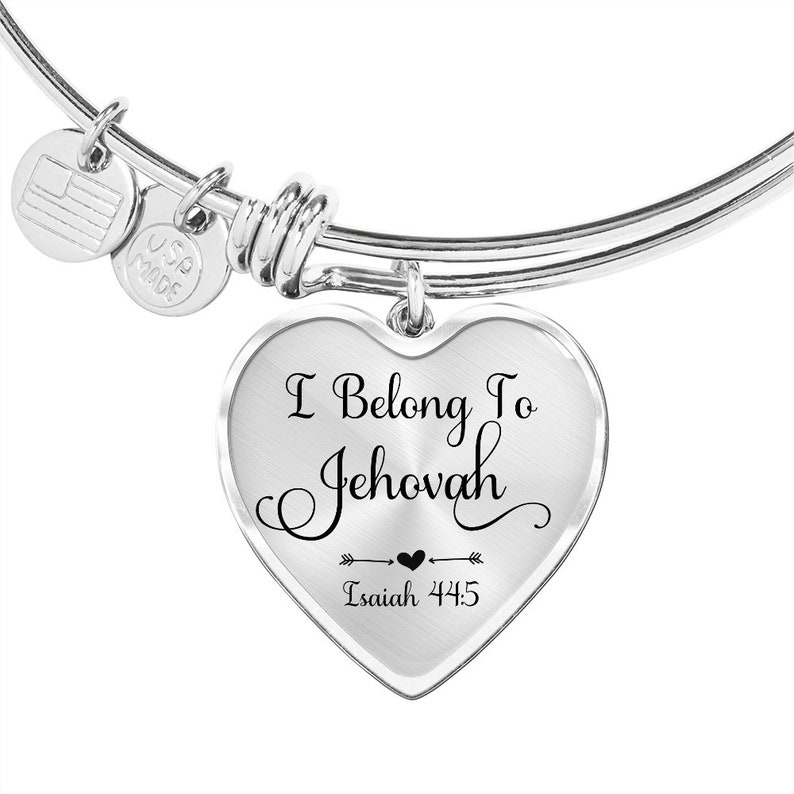 Jehovah Name Pendant Jehovah Witness Gift Pioneer Jehovah Etsy
