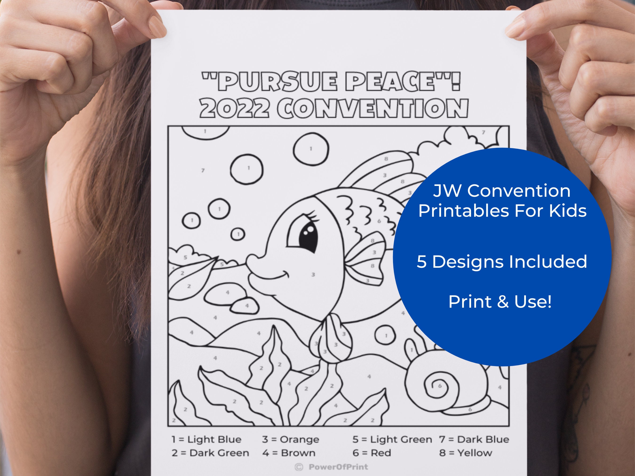 JW Kids Coloring - JW Convention Kids Coloring - JW Kids Activity - Jw ...