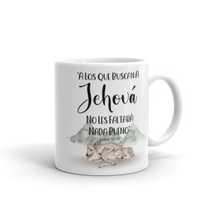 Testigos De Jehova - JW Gifts Spanish - JW Spanish Mug - Jw Pioneer School Gifts Spanish - Jw Baptism Spanish - Jw Family Worship - Jw Gifts