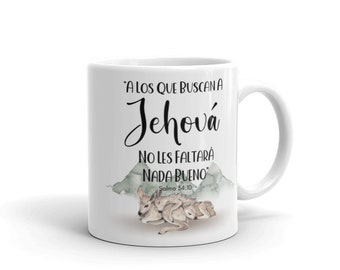 Testigos De Jehova - JW Gifts Español - JW Spanish Mug - Jw Pioneer School Gifts Español - Jw Bautismo Español - Jw Family Worship - Jw Gifts