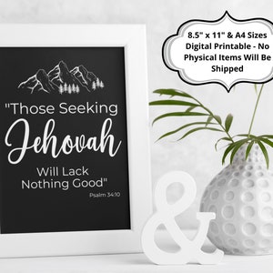 Texto del año Jw 2022 - Imprimibles Jw - Arte Jw - Bautismo Jw - Regalo pionero de Jw - Testigo de Jehová - Descarga Jw - Estímulo Jw 8.5" x 11" y A4