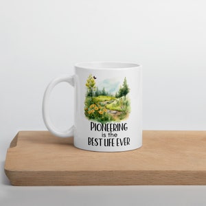 Taza JW para escribir cartas - Taza elegante para hermana JW - Regalo de año de servicio nuevo - Regalo de la escuela Pioneer