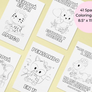 Puede incluir: 41 p&aacute;ginas para colorear en blanco y negro con ilustraciones de animales lindos y texto en espa&ntilde;ol. Las p&aacute;ginas son de 8.5 pulgadas por 11 pulgadas y tama&ntilde;o A4.