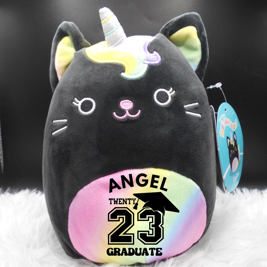 Personalized Squishmallow Rainbow Cat Unicorn Squishmallow - Etsy